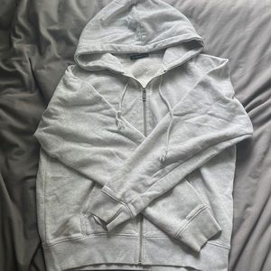 brandy melville heather gray hoodie